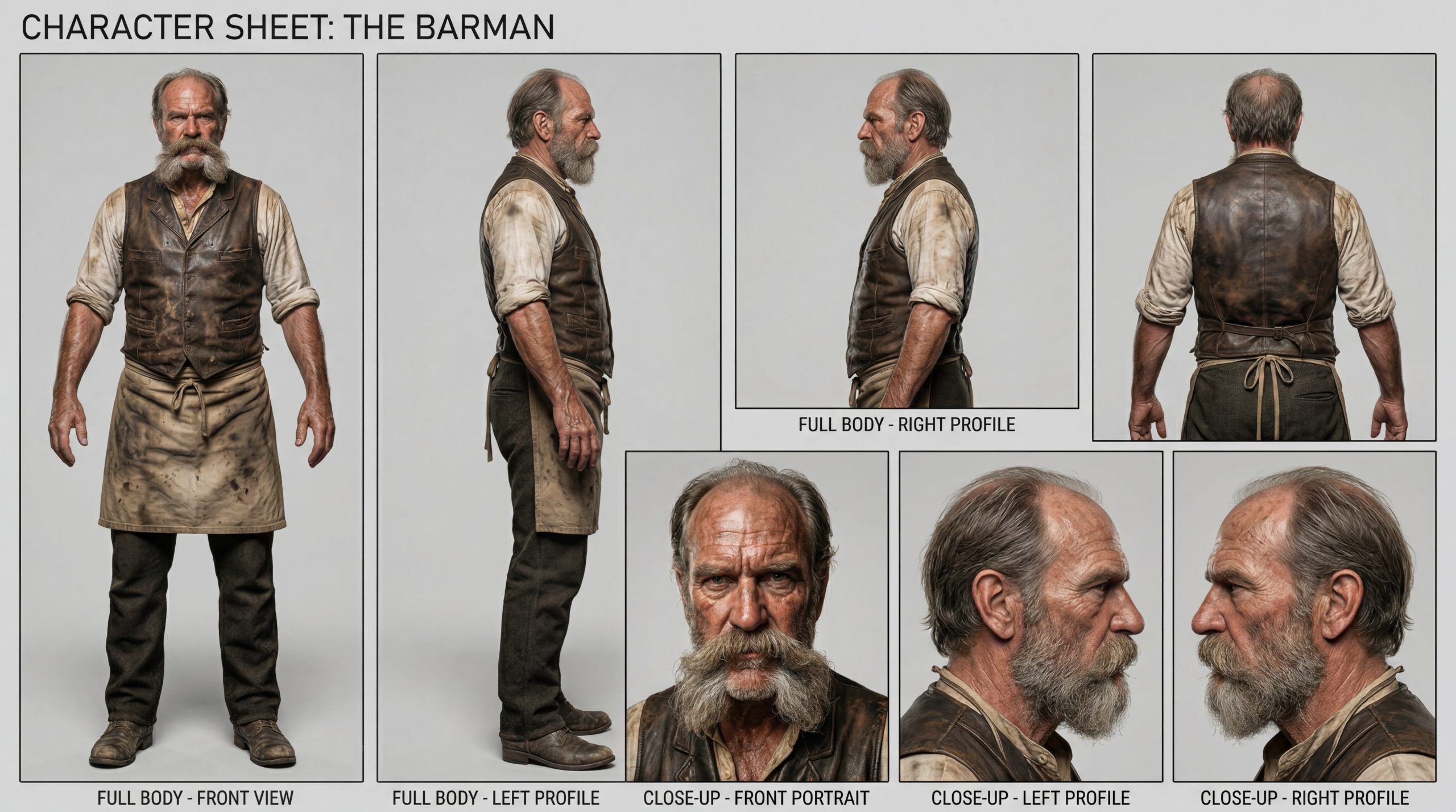 The Barman The Barman - Character Sheet