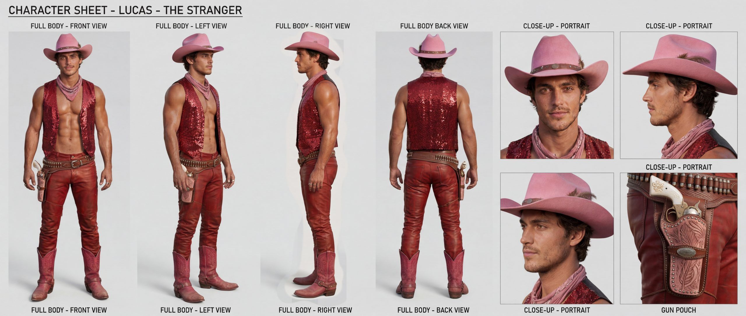 Lucas- Character Sheet Lucas - The Stranger -
