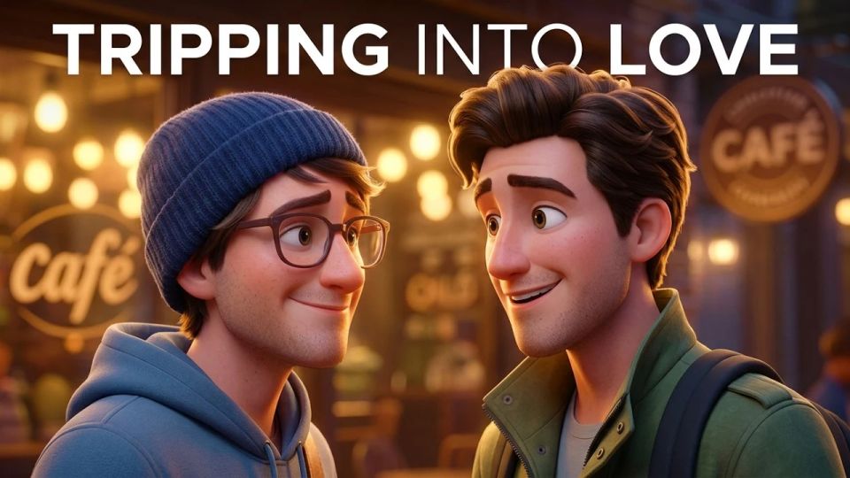 Tripping into Love — official animated short cover