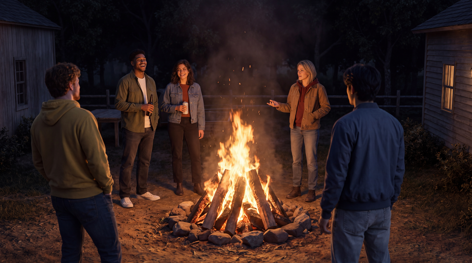 The bonfire