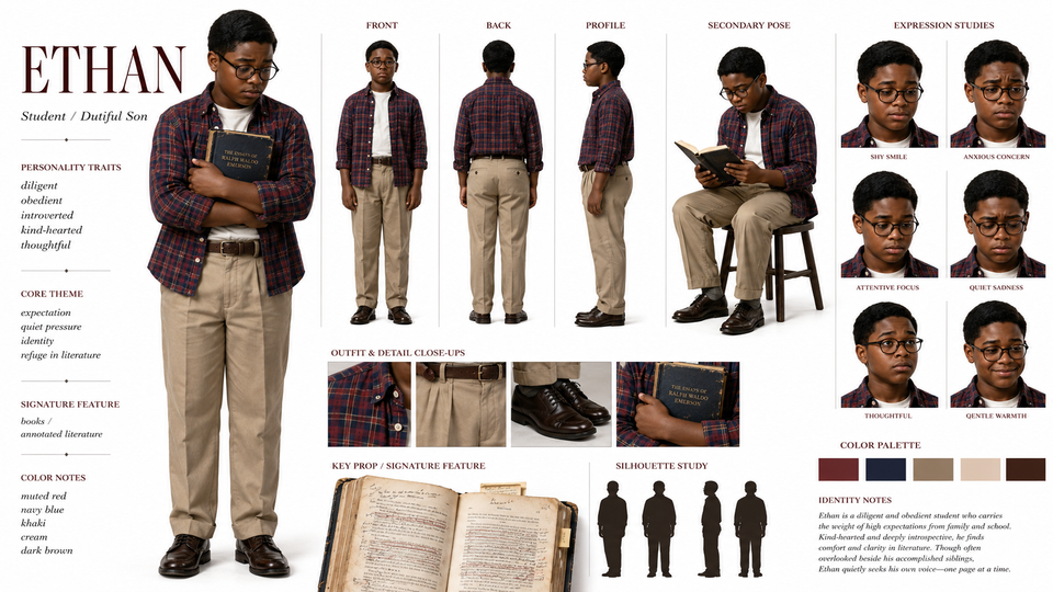 Ethan Character Sheet