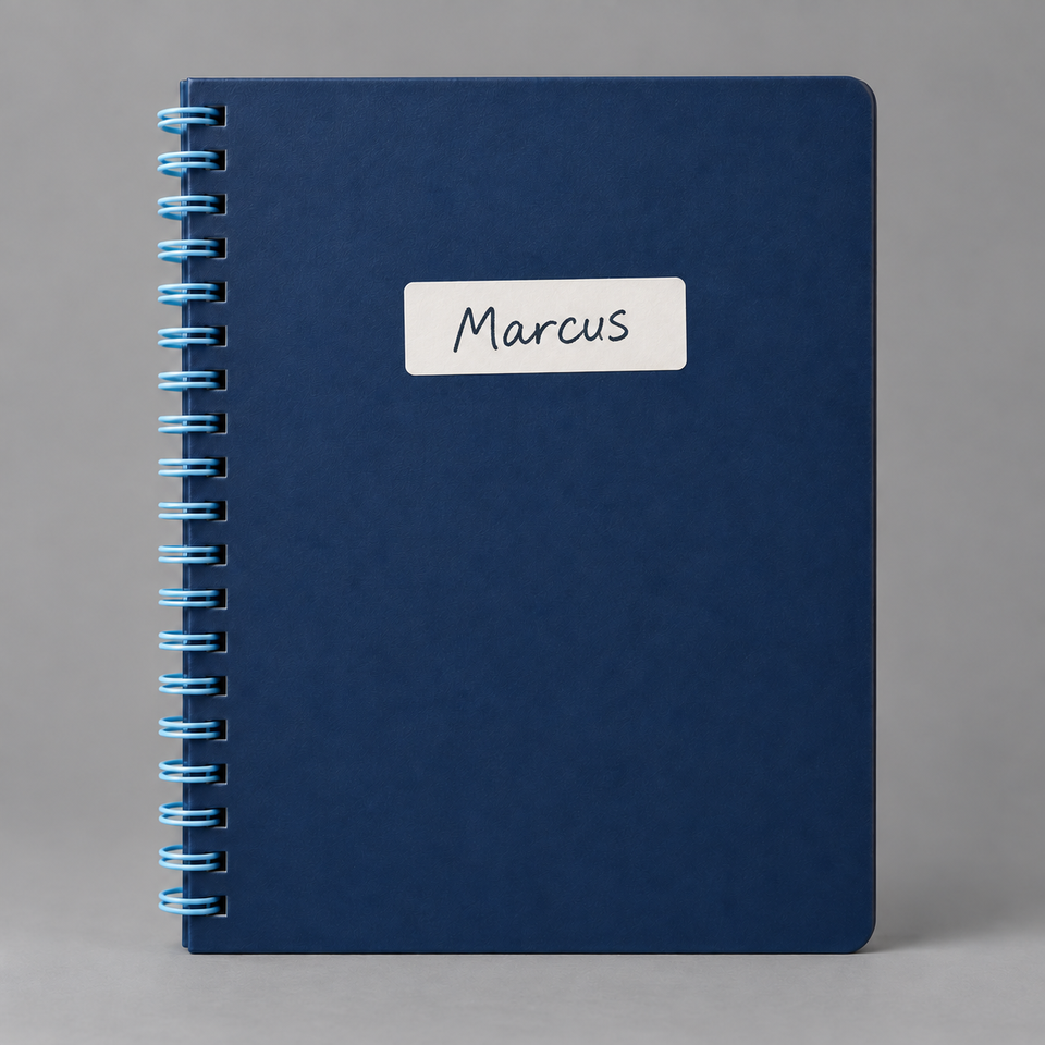 Marcus notebook