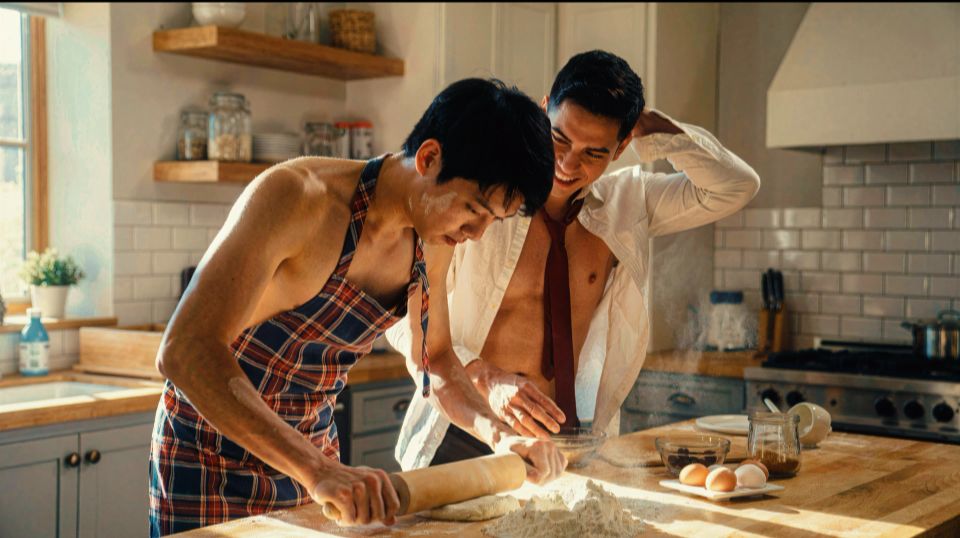 Baking with him is 10% pastry, 90% hazard. π₯π¨