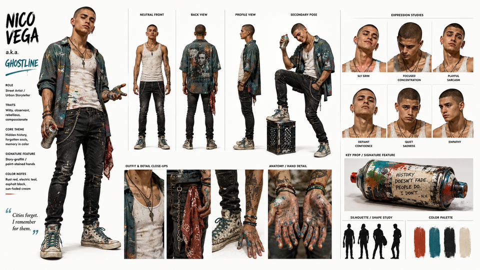Nico Character Sheet