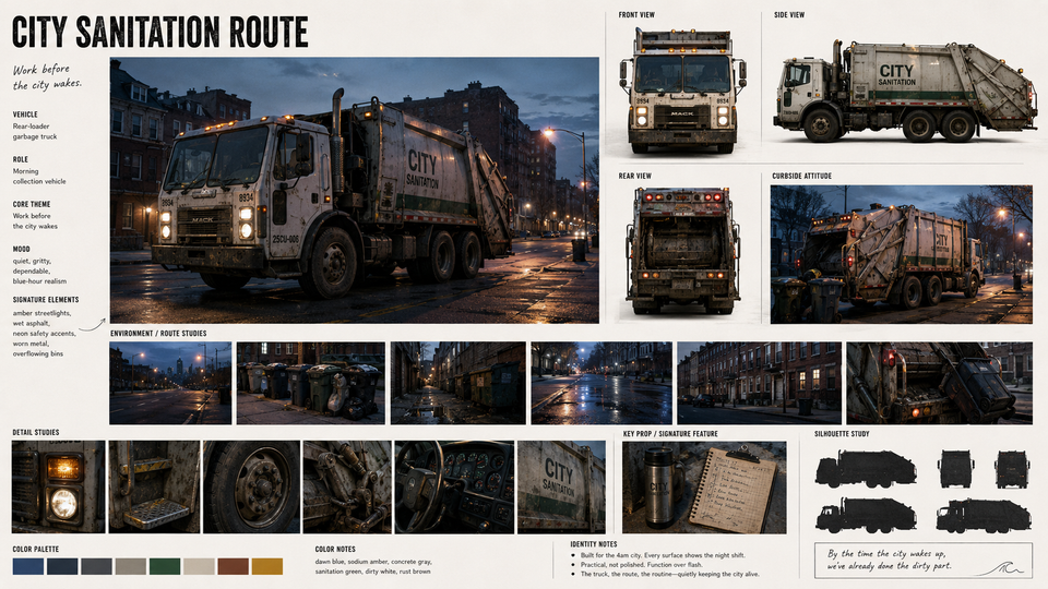 Sanitation Truck