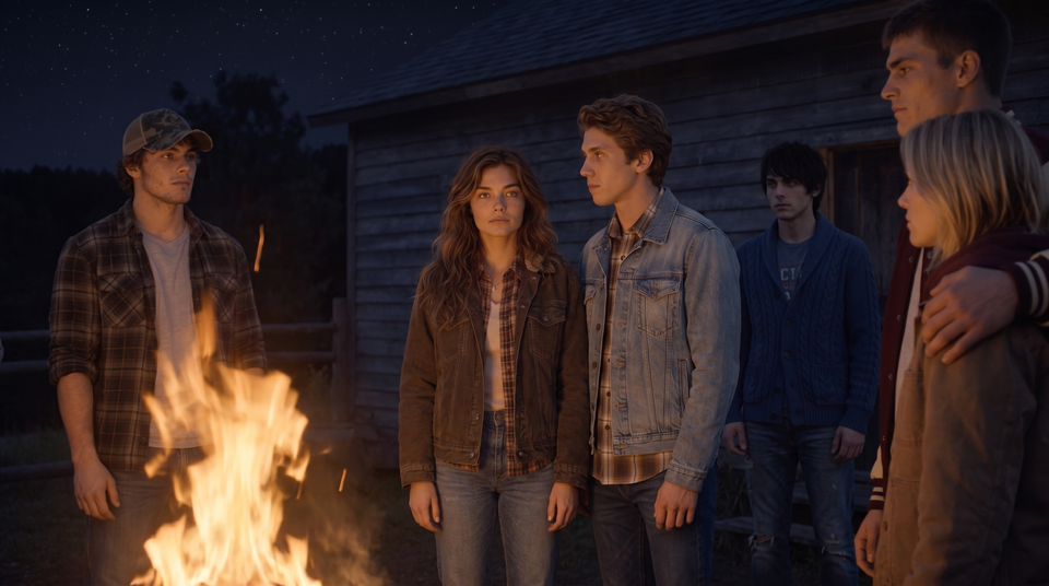 Josh, Amber, Danny, Carter, Brad and Tess